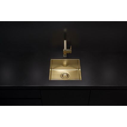 ALVEUS 1103319 - Kitchen sink QUADRIX 45x45 cm monarch gold