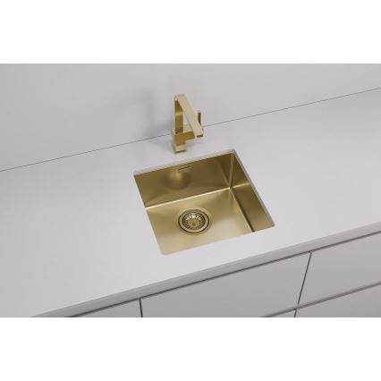 ALVEUS 1103319 - Kitchen sink QUADRIX 45x45 cm monarch gold