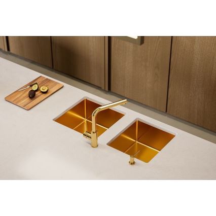 ALVEUS 1103381 - Kitchen sink QUADRIX 45x45 cm monarch bronze
