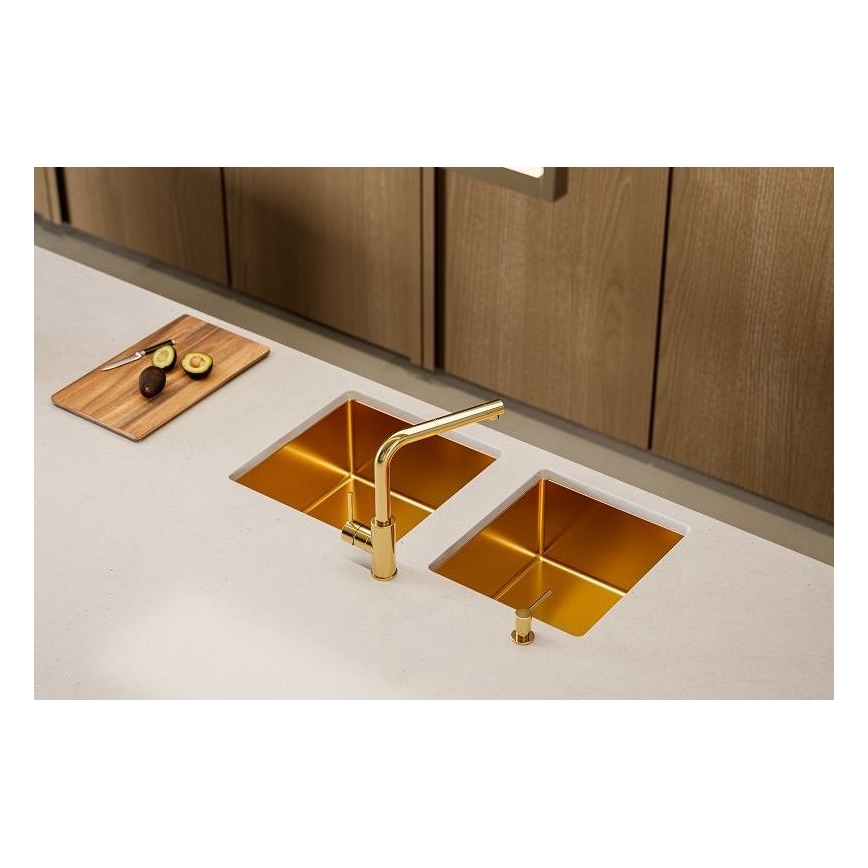 ALVEUS 1103381 - Kitchen sink QUADRIX 45x45 cm monarch bronze