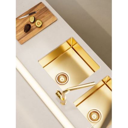 ALVEUS 1103381 - Kitchen sink QUADRIX 45x45 cm monarch bronze