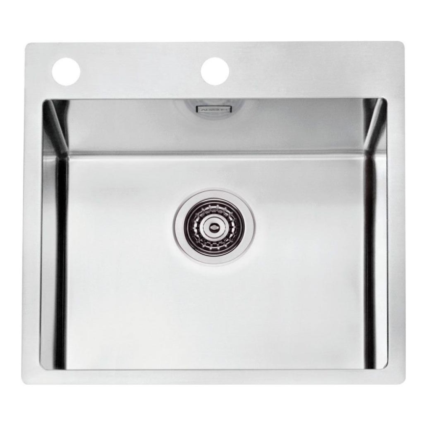 ALVEUS 1103609 - Kitchen sink PURE 52,5x51,5 cm satin