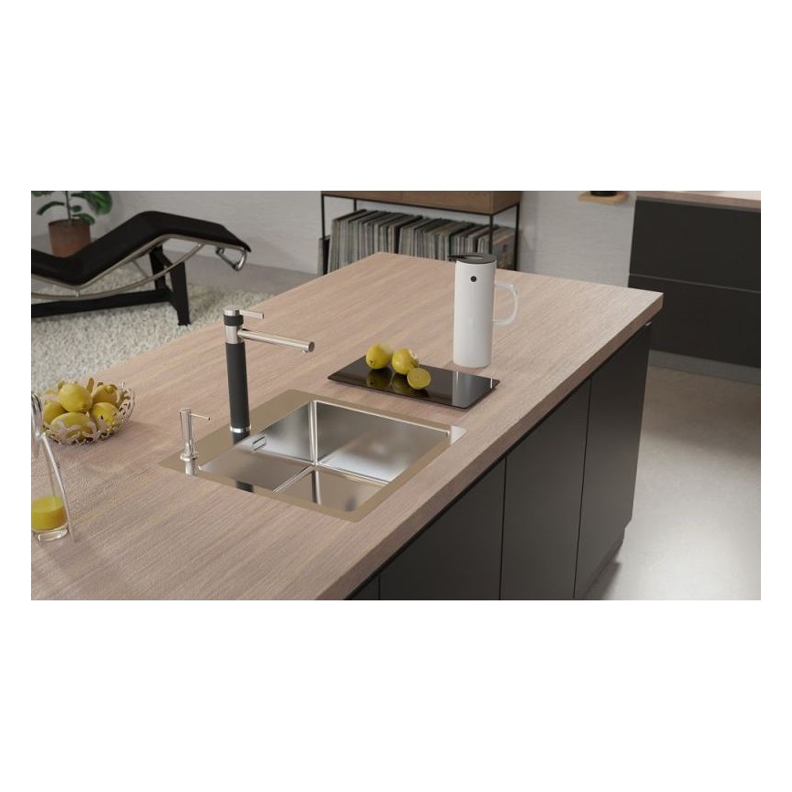 ALVEUS 1103609 - Kitchen sink PURE 52,5x51,5 cm satin