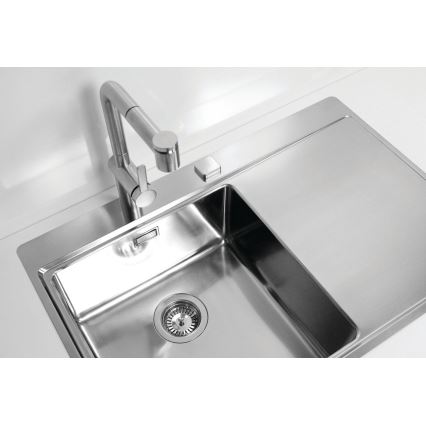ALVEUS 1103610 - Kitchen sink PURE 79x52,5 cm satin, left