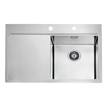 ALVEUS 1103651 - Kitchen sink PURE 79x52,5 cm satin, right