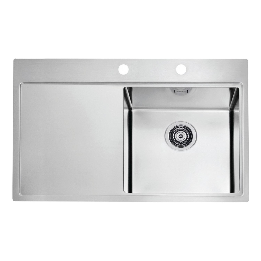 ALVEUS 1103651 - Kitchen sink PURE 79x52,5 cm satin, right