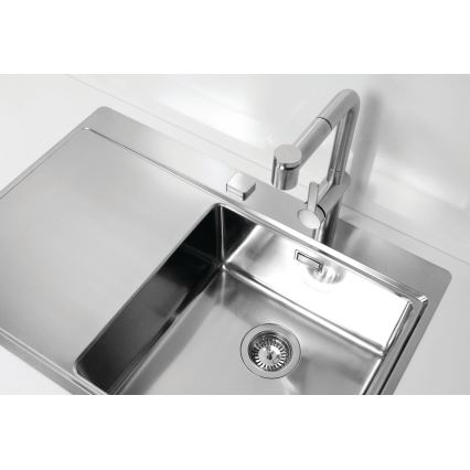ALVEUS 1103651 - Kitchen sink PURE 79x52,5 cm satin, right