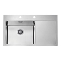 ALVEUS 1103652 - Kitchen sink PURE 86x52,5 cm satin, left
