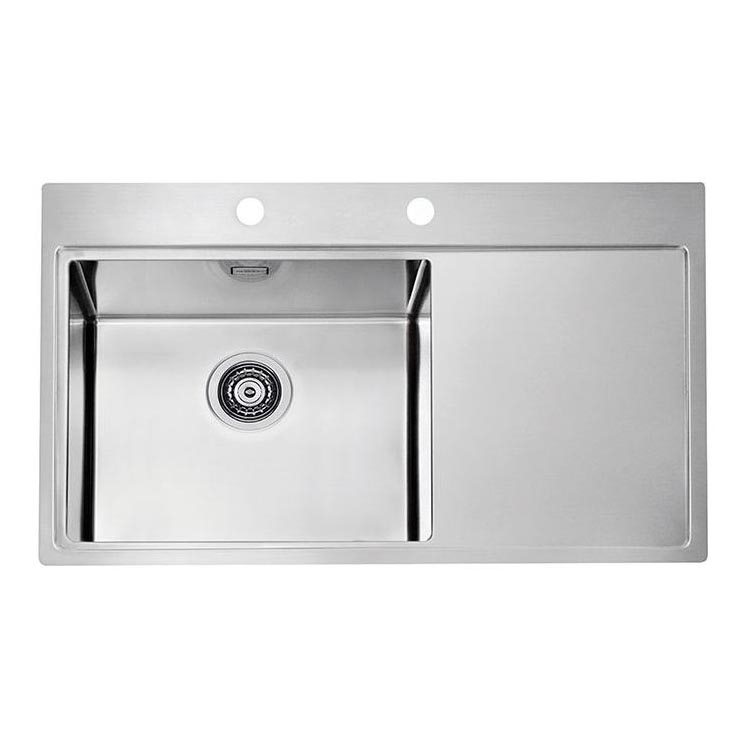 ALVEUS 1103652 - Kitchen sink PURE 86x52,5 cm satin, left