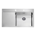 ALVEUS 1103653 - Kitchen sink PURE 86x52,5 cm satin, right