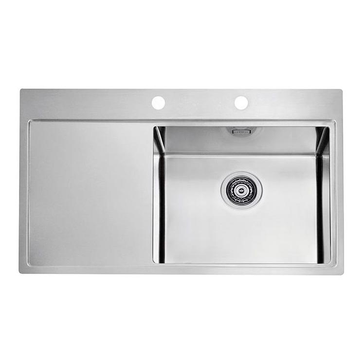 ALVEUS 1103653 - Kitchen sink PURE 86x52,5 cm satin, right