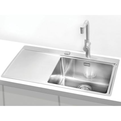 ALVEUS 1103653 - Kitchen sink PURE 86x52,5 cm satin, right