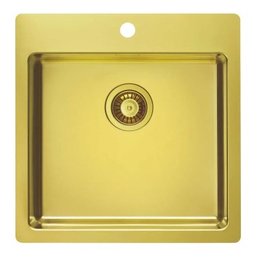 ALVEUS 1106867 - Kitchen sink PURE 52,5x51,5 cm monarch gold