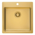ALVEUS 1107052 - Kitchen sink PURE 52,5x51,5 cm stainless steel/bronze