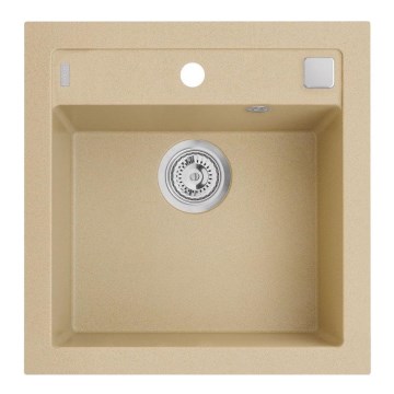 ALVEUS 1107889 - Kitchen sink FORMIC 52x51 cm granite/beige