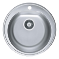 ALVEUS 1116756 - Kitchen sink FORM d. 51 cm matte steel/satin, depth 18,5 cm