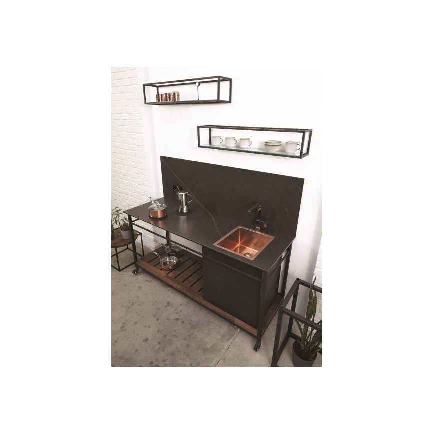 ALVEUS 1122689 - Kitchen sink QUADRIX 45x45 cm monarch copper