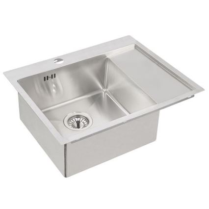 ALVEUS 1124383 - Kitchen sink QUARTO 61,5x48 cm satin