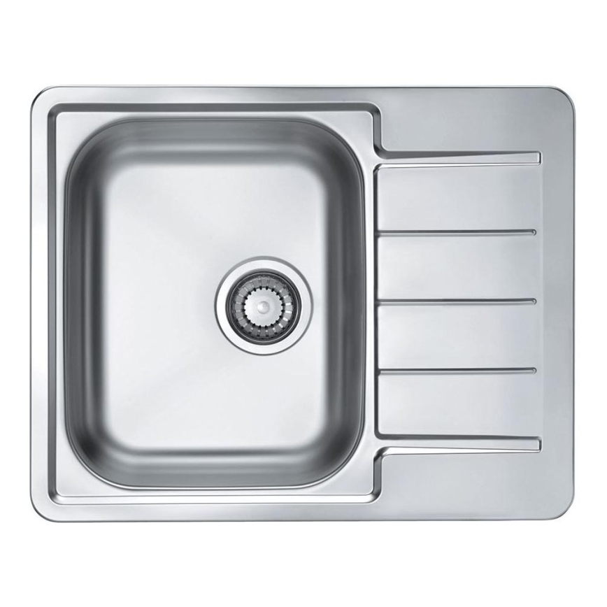 ALVEUS 1125356 - Kitchen sink LINE 61,5x50 cm matte steel/satin