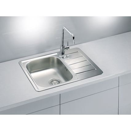 ALVEUS 1125356 - Kitchen sink LINE 61,5x50 cm matte steel/satin