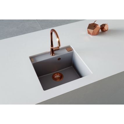 ALVEUS 1128395 - Kitchen sink FORMIC 52x51 cm granite/white