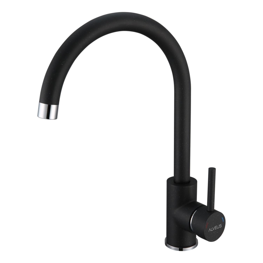 ALVEUS 1129039 - Sink tap ROXA 35,1 cm granite/black