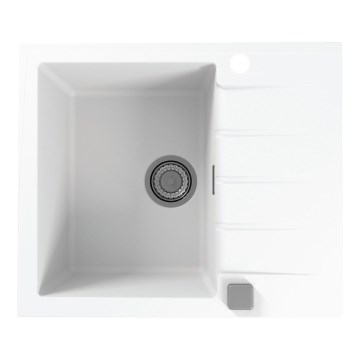 ALVEUS 1132017 - Kitchen sink CADIT 59x50 cm granite/white