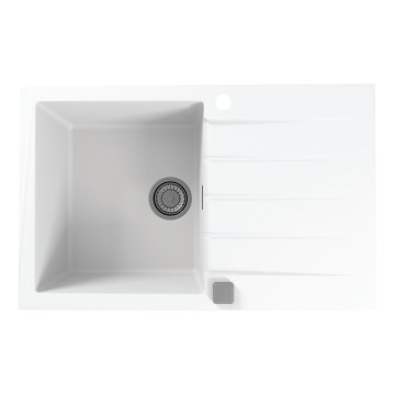 ALVEUS 1132022 - Kitchen sink CADIT 79x50 cm granite/white