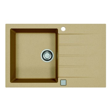 ALVEUS 1132024 - Kitchen sink CADIT 79x50 cm granite/beige