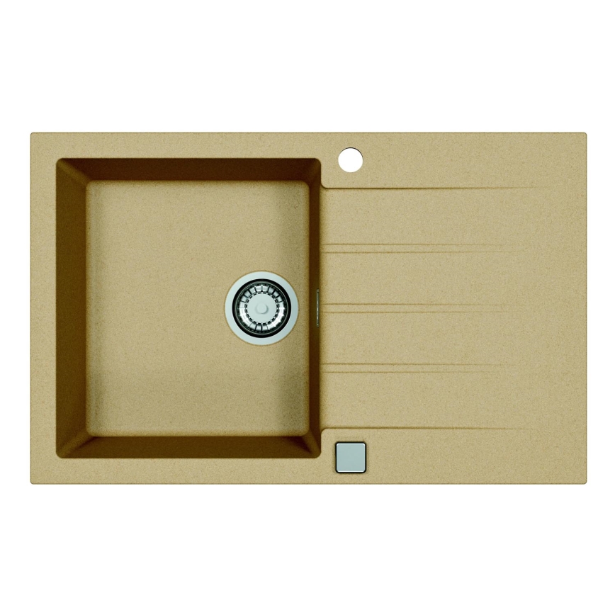 ALVEUS 1132024 - Kitchen sink CADIT 79x50 cm granite/beige
