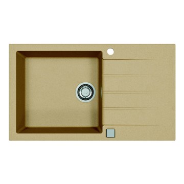 ALVEUS 1132029 - Kitchen sink CADIT 86x50 cm granite/beige