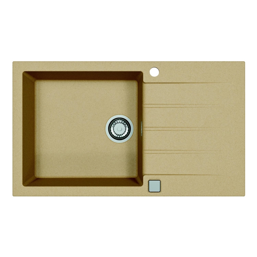 ALVEUS 1132029 - Kitchen sink CADIT 86x50 cm granite/beige