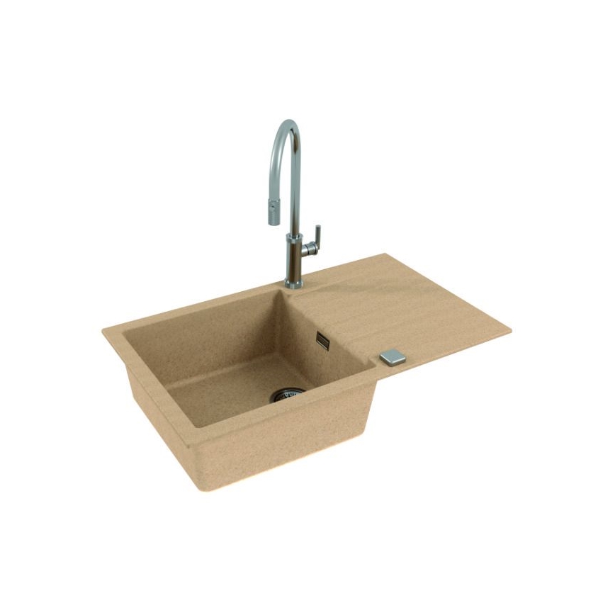 ALVEUS 1132029 - Kitchen sink CADIT 86x50 cm granite/beige