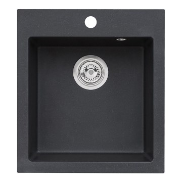 ALVEUS 1133432 - Kitchen sink CORTINA 50x45 cm granite/black