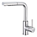 ALVEUS 1135365 - Sink tap with pull-out sprayer SARA 29,7 cm shiny chrome