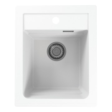 ALVEUS 1139079 - Kitchen sink ATROX 50x40 cm granite/white