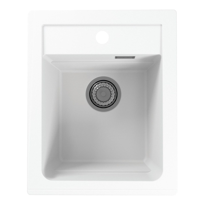 ALVEUS 1139079 - Kitchen sink ATROX 50x40 cm granite/white
