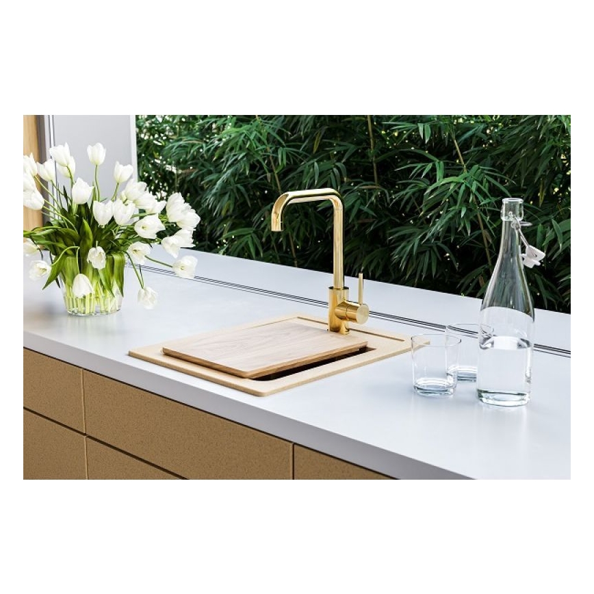 ALVEUS 1139769 - Kitchen sink ATROX 50x40 cm granite/beige