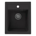 ALVEUS 1139771 - Kitchen sink ATROX 50x40 cm granite/black