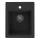 ALVEUS 1139771 - Kitchen sink ATROX 50x40 cm granite/black