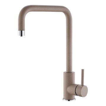 ALVEUS 1139811 - Sink tap DUAL 37 cm granite/beige