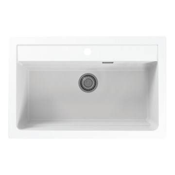ALVEUS 1140443 - Kitchen sink ATROX 79x50 cm granite/white
