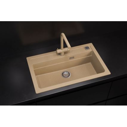 ALVEUS 1140445 - Kitchen sink ATROX 79x50 cm granite/beige