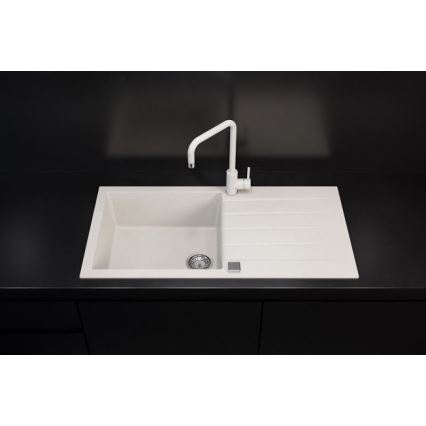 ALVEUS 1140594 - Kitchen sink CADIT 100x50 cm granite/white