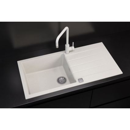 ALVEUS 1140594 - Kitchen sink CADIT 100x50 cm granite/white