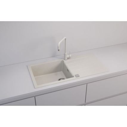 ALVEUS 1140594 - Kitchen sink CADIT 100x50 cm granite/white