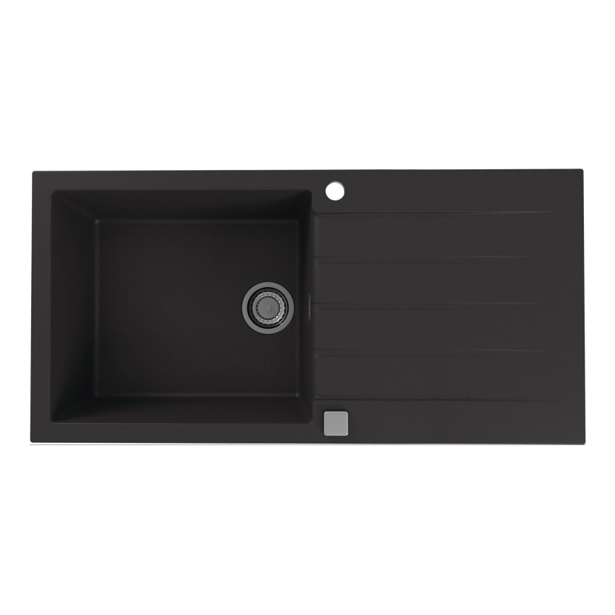 ALVEUS 1140598 - Kitchen sink CADIT 100x50 cm granite/black
