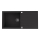 ALVEUS 1140598 - Kitchen sink CADIT 100x50 cm granite/black