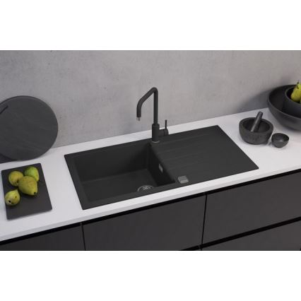 ALVEUS 1140598 - Kitchen sink CADIT 100x50 cm granite/black