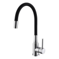ALVEUS 1144427 - Sink tap with flexible arm MINTAS 34 cm shiny chrome/black